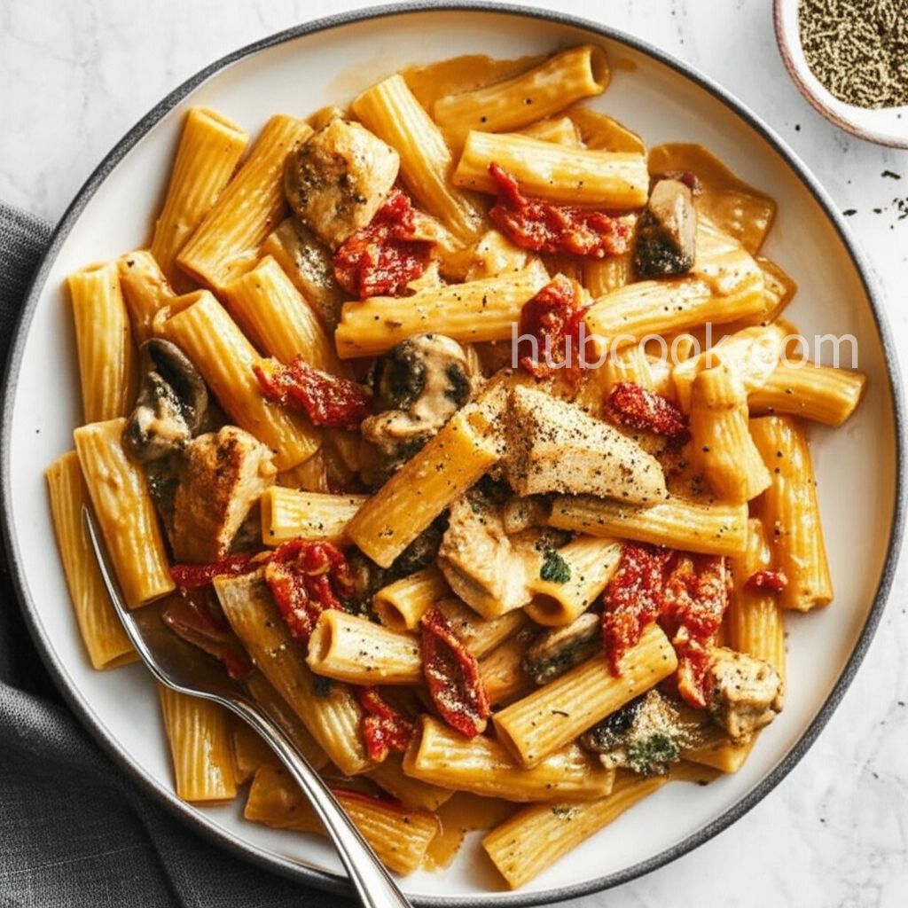 Garlic Chicken Rigatoni