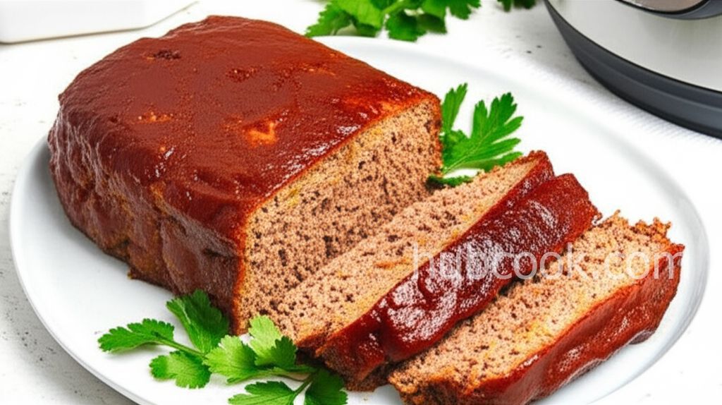 Instant Pot® BBQ Cheddar Meatloaf