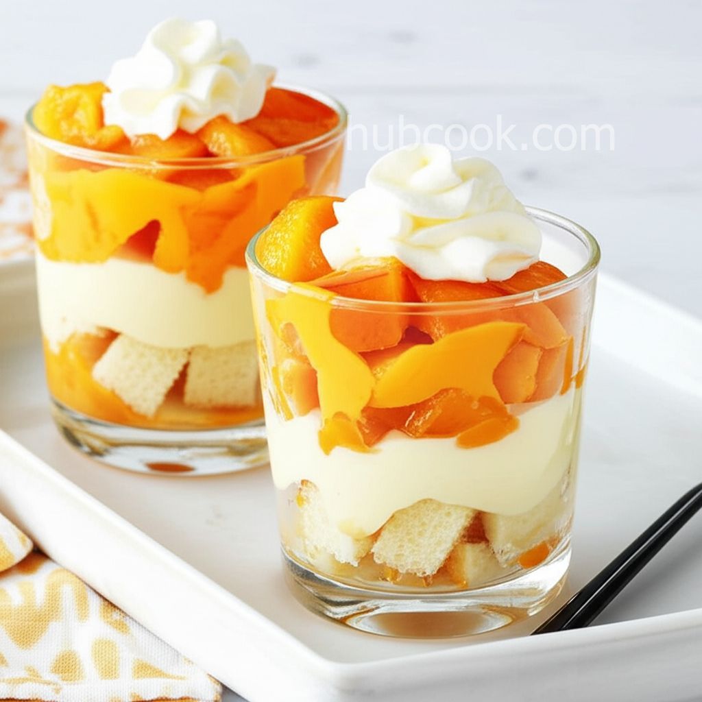 Lemon Peach Parfaits