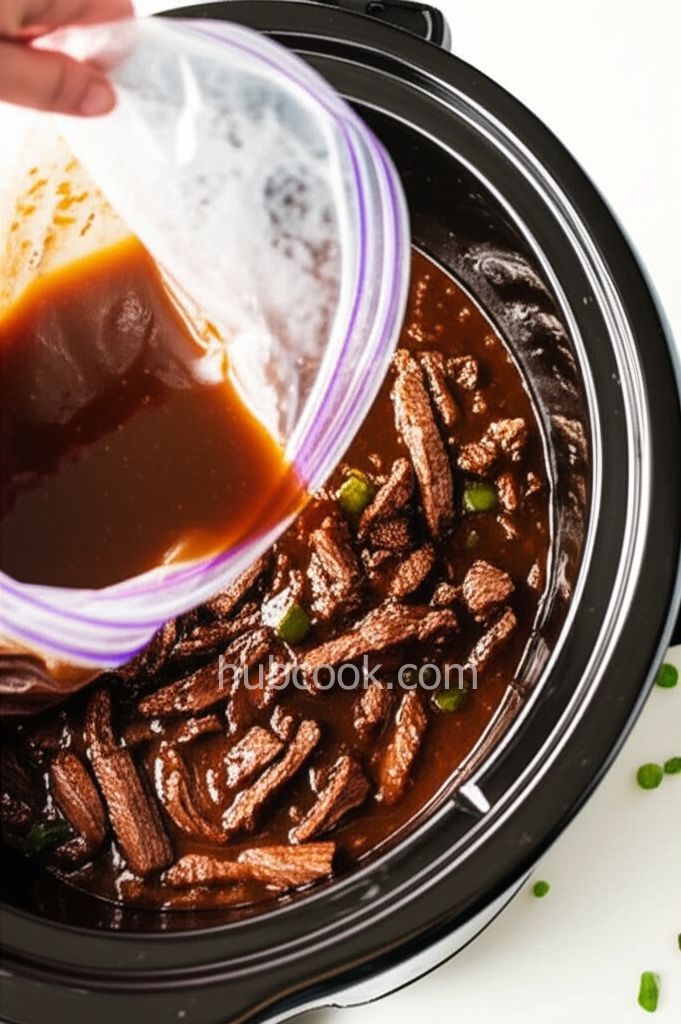 Mongolian Beef from the Slow Cooker