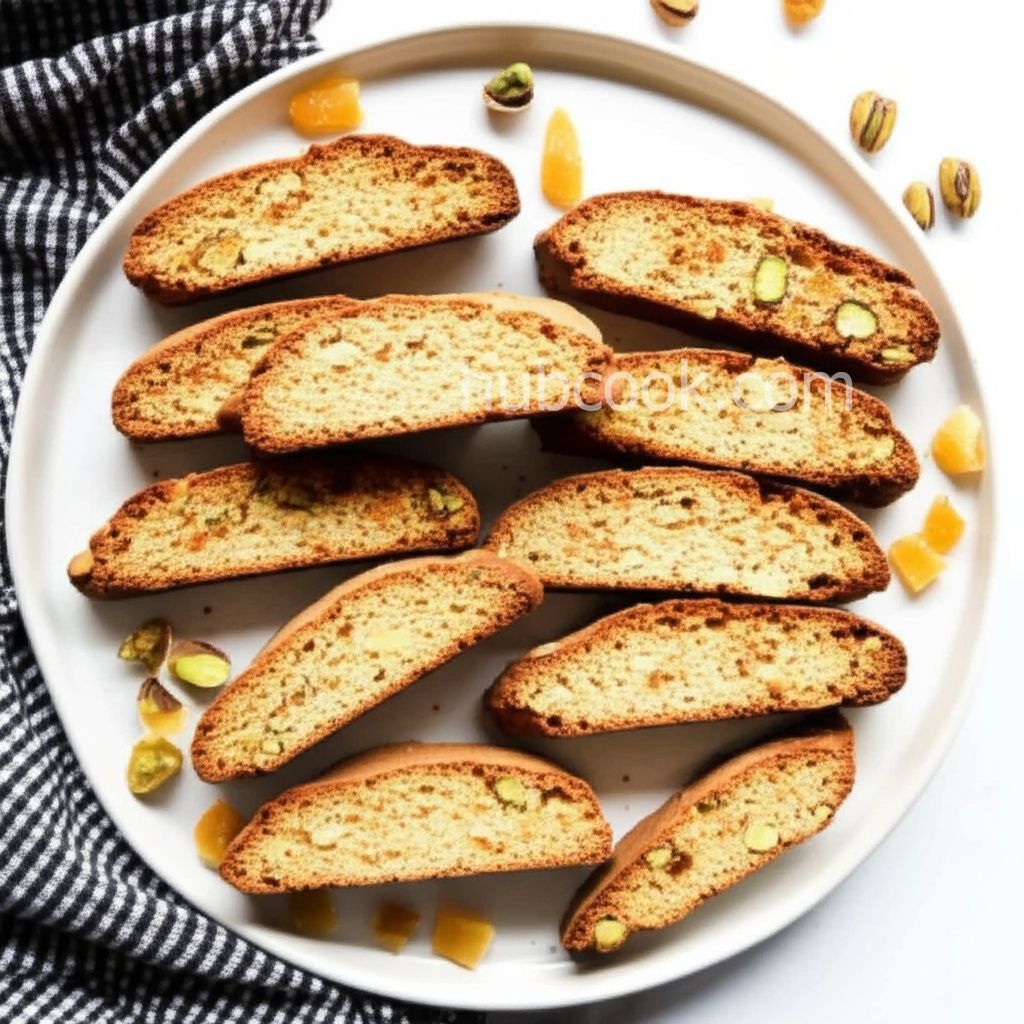 Nutty Pina Colada Biscotti