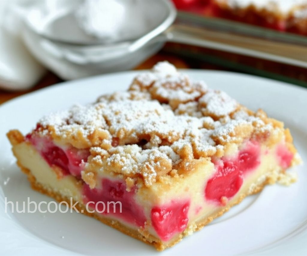 Radio Days Cherry Custard Kuchen