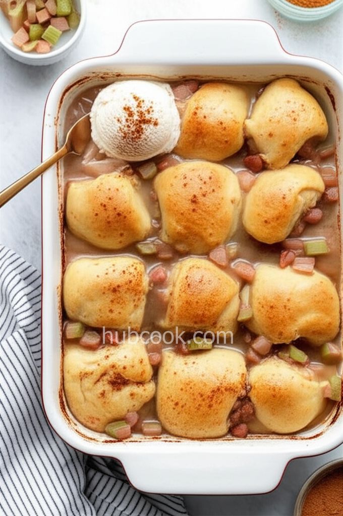 Rhubarb Dumplings