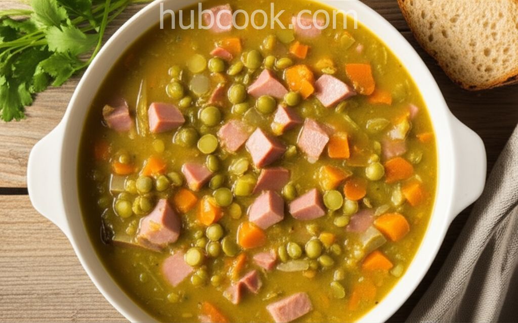 Rick's Yummy Split Pea Soup with Ham