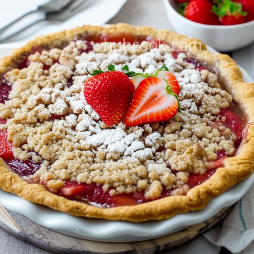 Strawberry Banana Pie