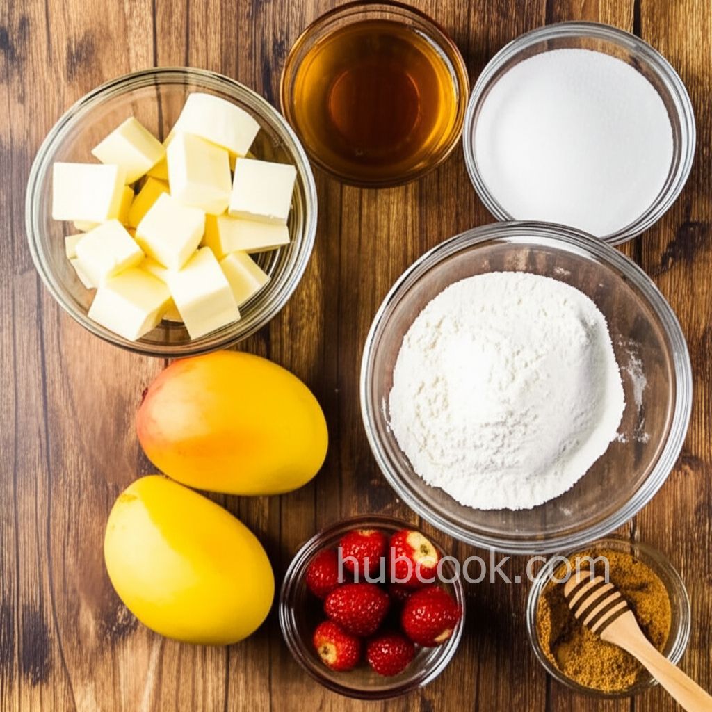 Strawberry-Mango Pie