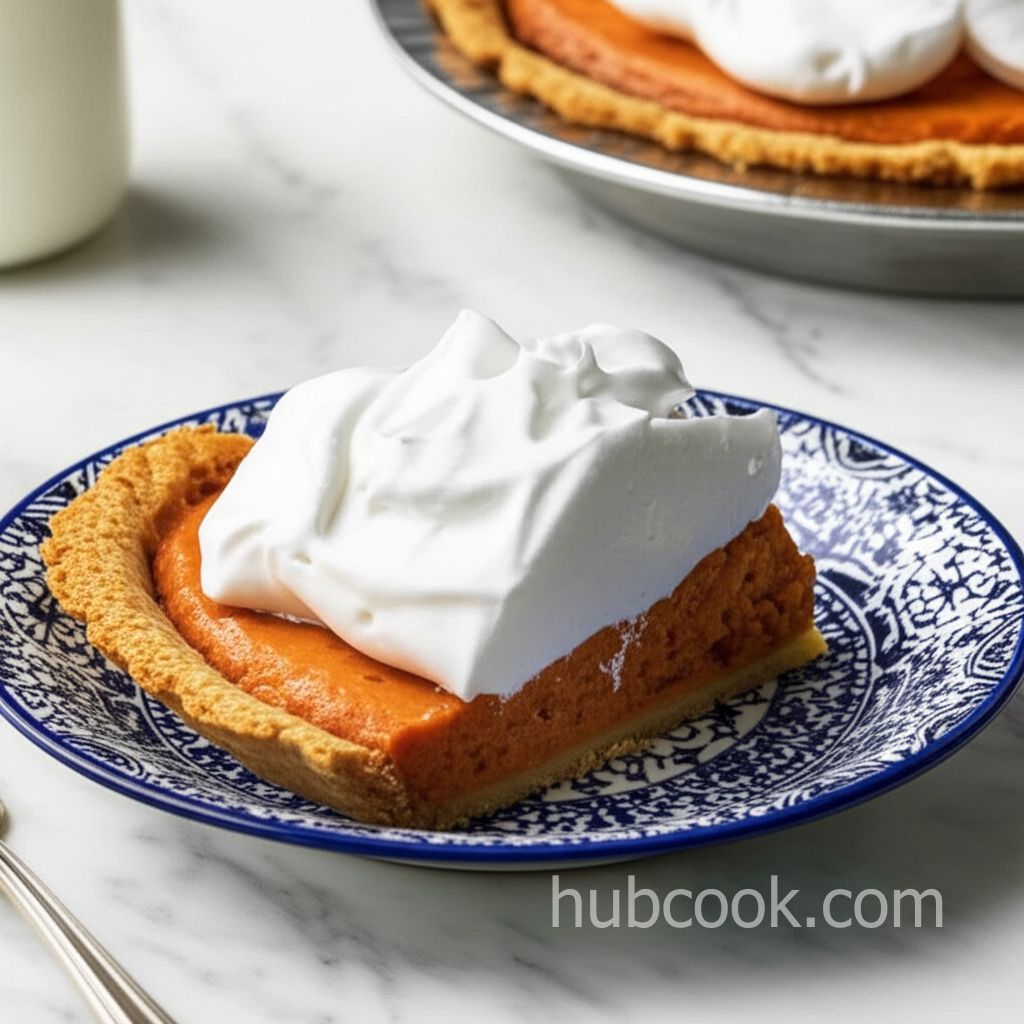 Sweet Potato Pie with Marshmallow Meringue Topping
