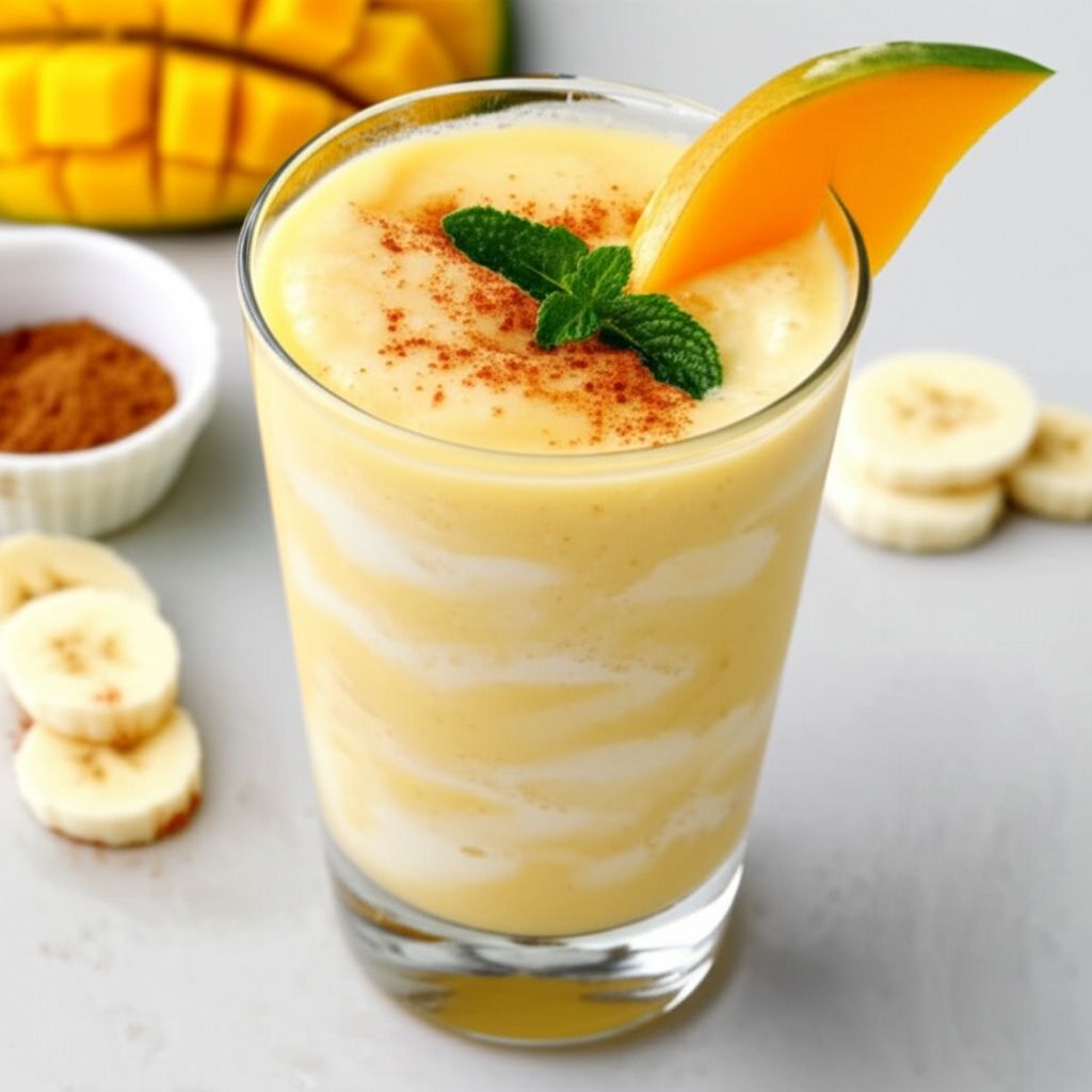 Vanilla Banamango Smoothie