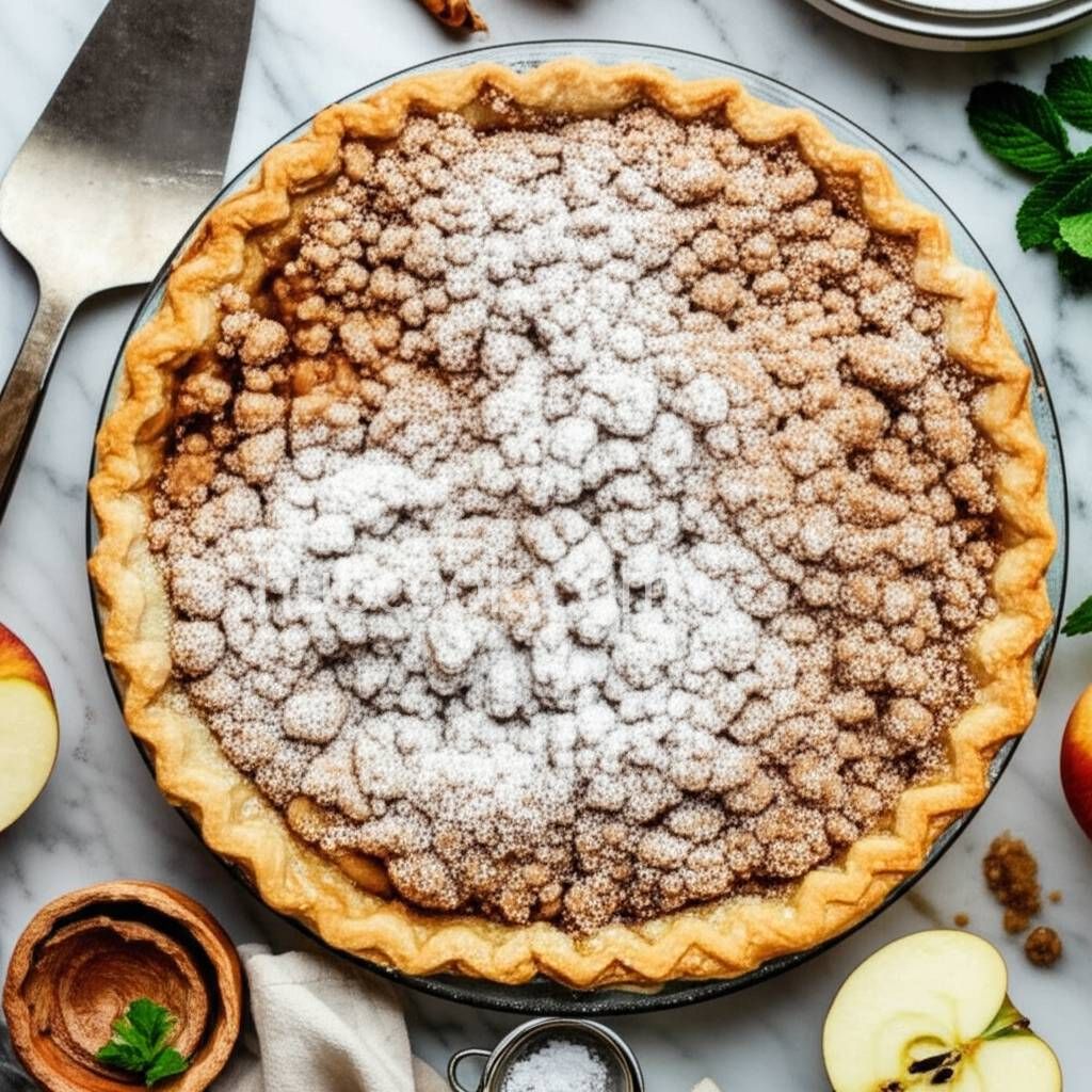 Apple Crumble Pie
