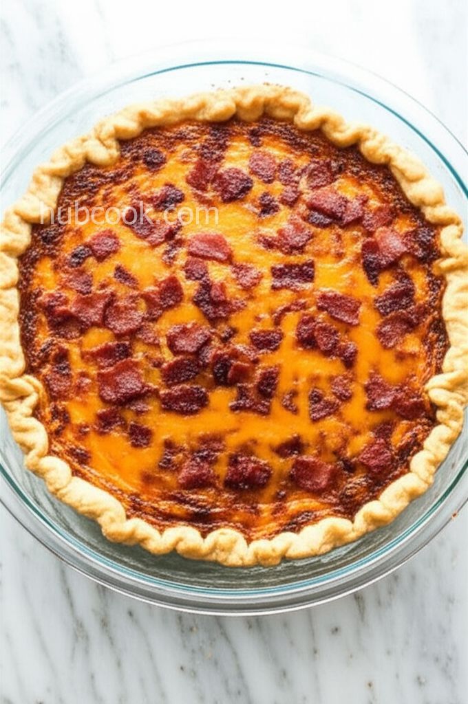 Bacon, Cheese, and Caramelized Onion Quiche