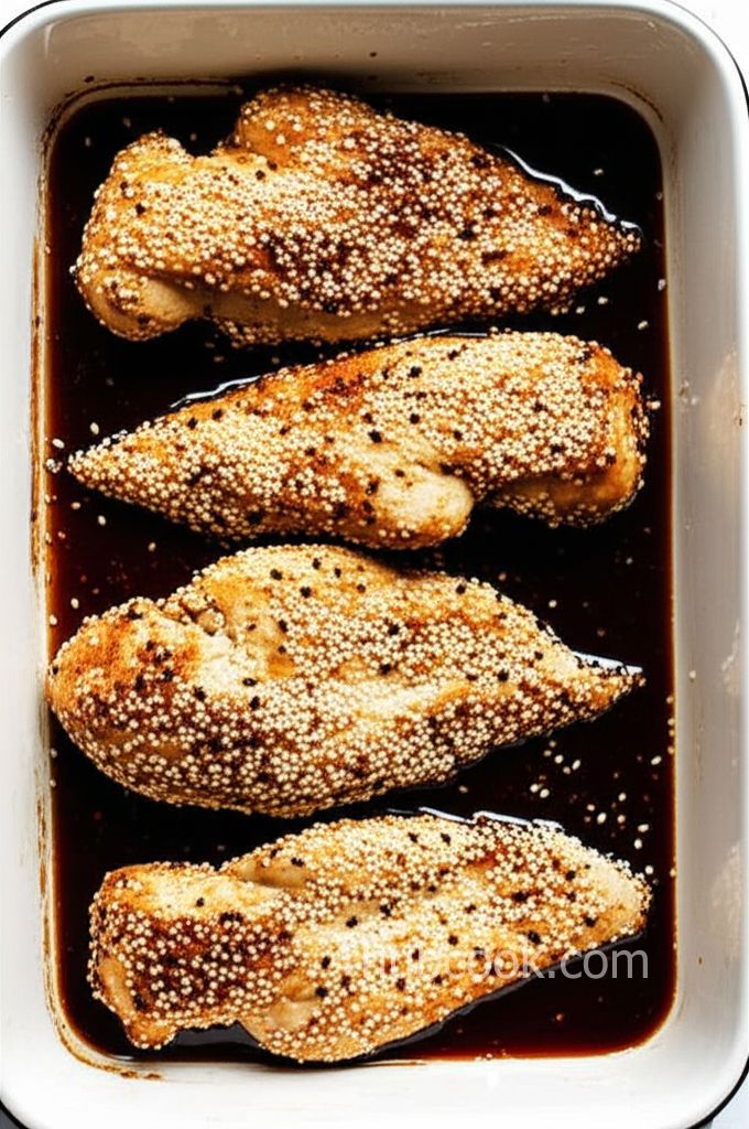Baked Sesame Chicken