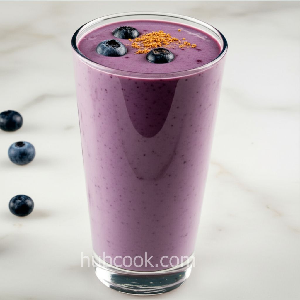 Blueberry and Spice Smoothie