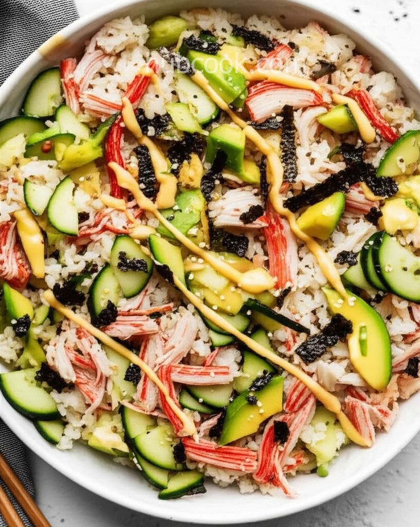 California Roll Sushi Salad