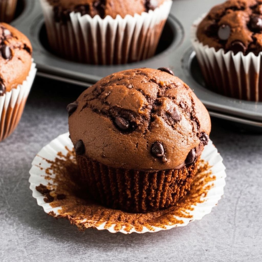 Chocolate Banana Muffins