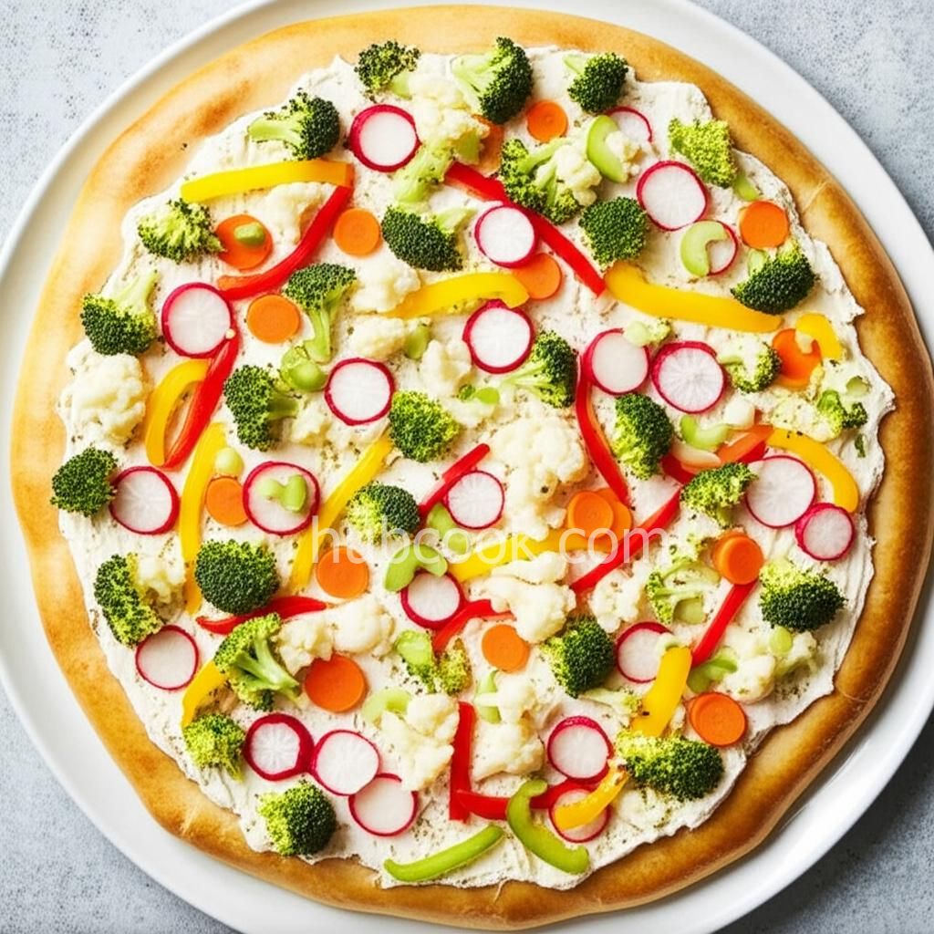 Crescent Roll Vegetable Pizza
