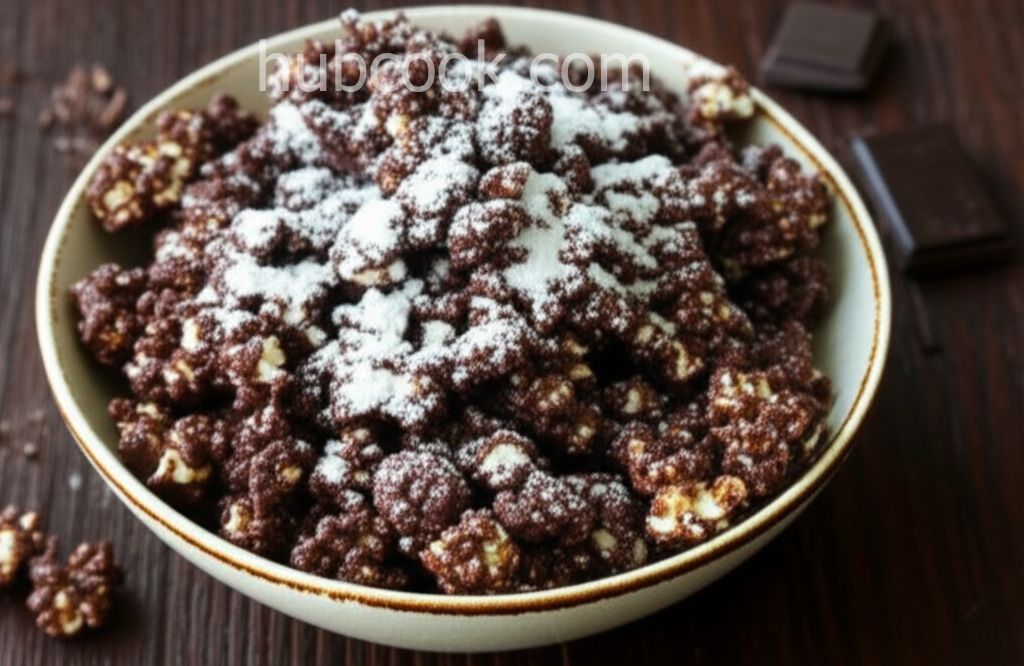 Dark Chocolate Popcorn