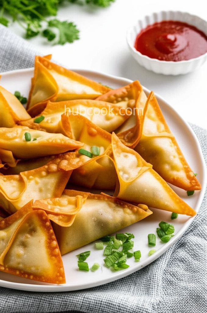 Grandma's Crispy Pork Wontons