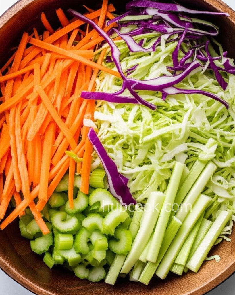 Horseradish Mustard Slaw
