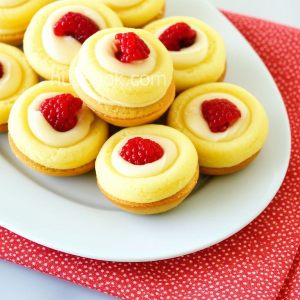 Lemon Raspberry Cookie Cups