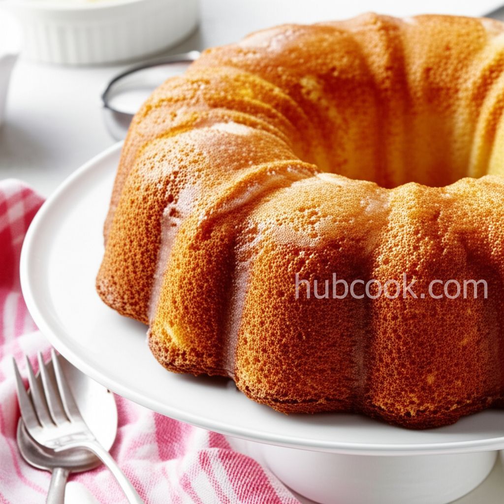 Mom's Vanilla Pound Cake