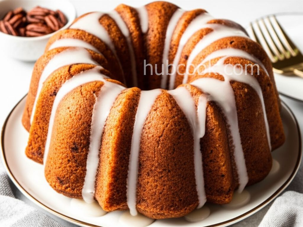 Pecan Sour Cream Pound Cake