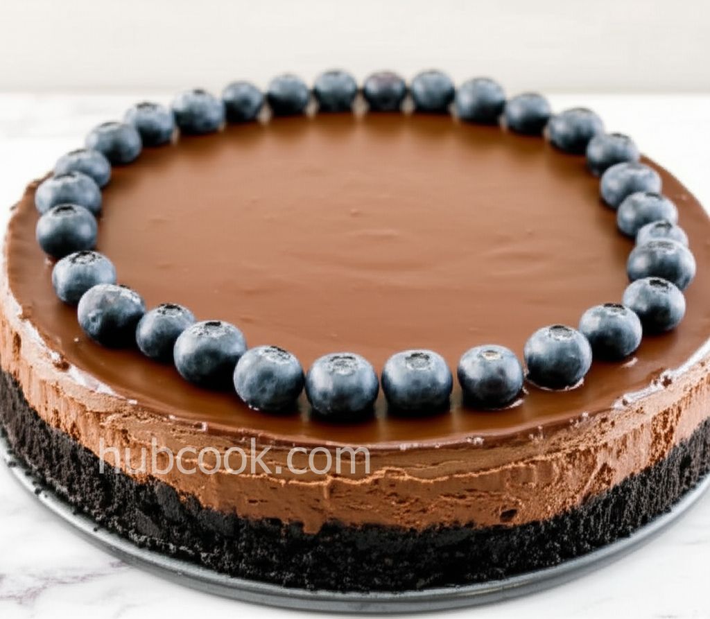 Philadelphia Double-Chocolate Cheesecake