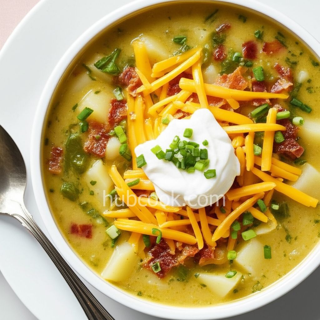 Potato and Green Chile Soup