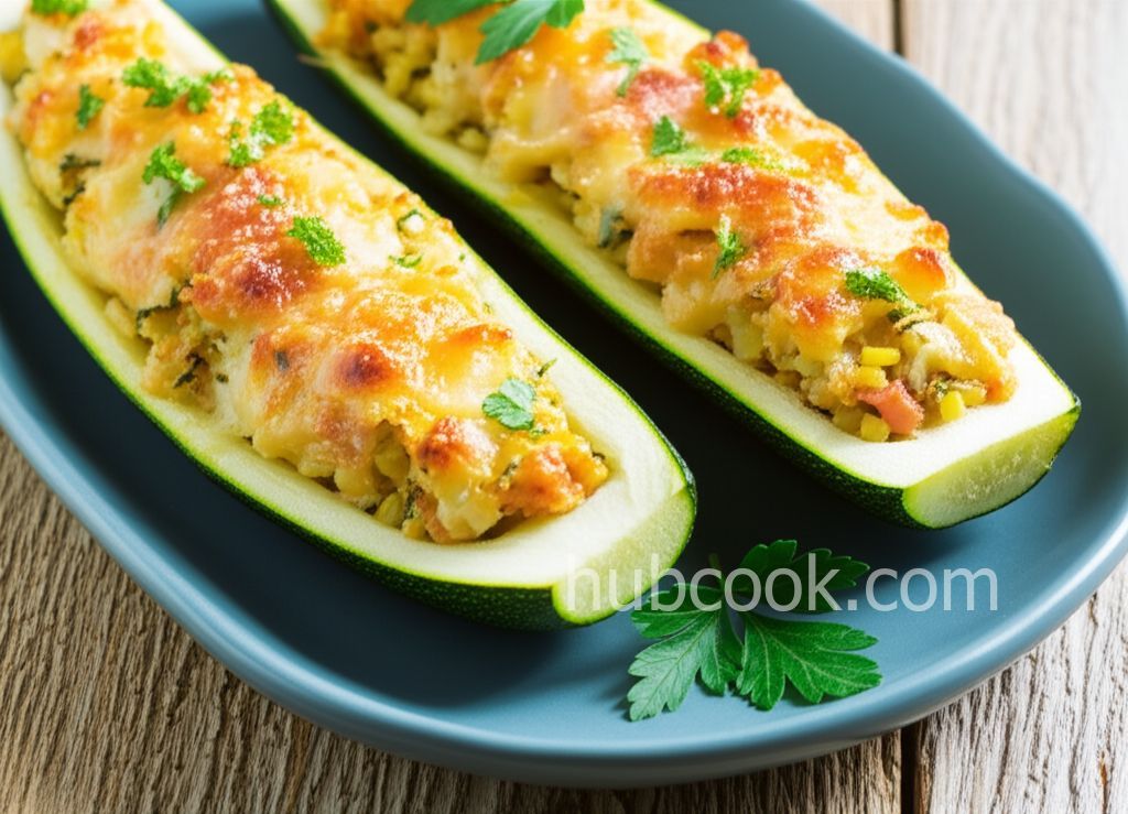 Stuffed Zucchini Boats
