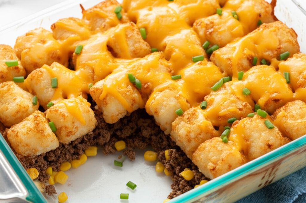Tater Tot Corn Casserole
