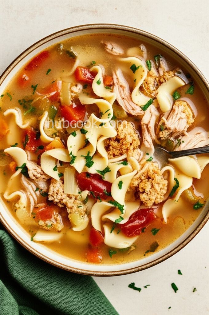 Turkey Stuffing Soup