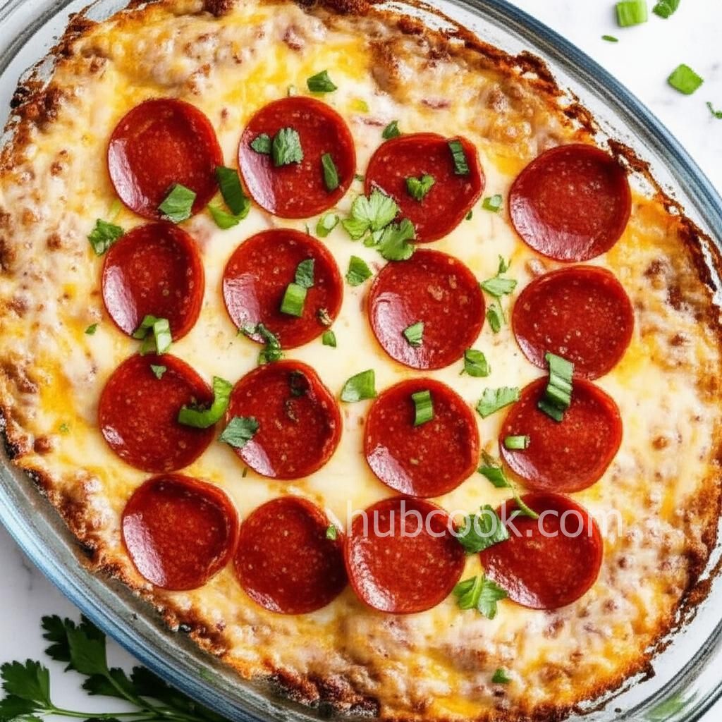 Baked Pepperoni Dip