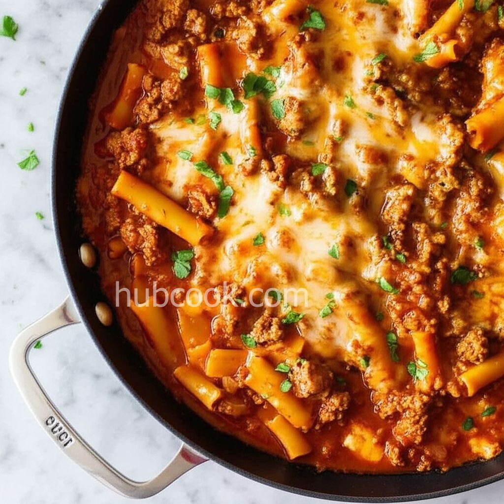 Easy Skillet Lasagna