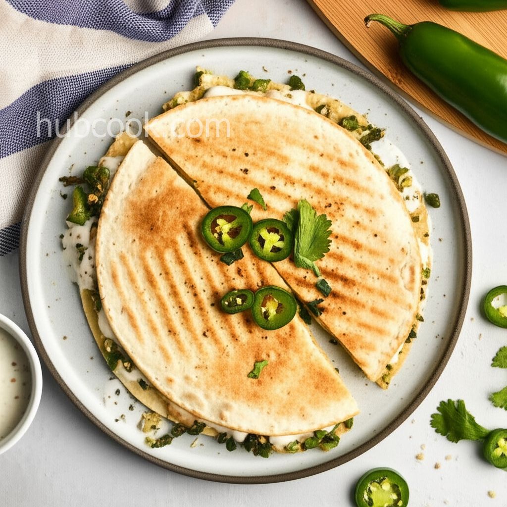 Jalapeno Popper Quesadillas