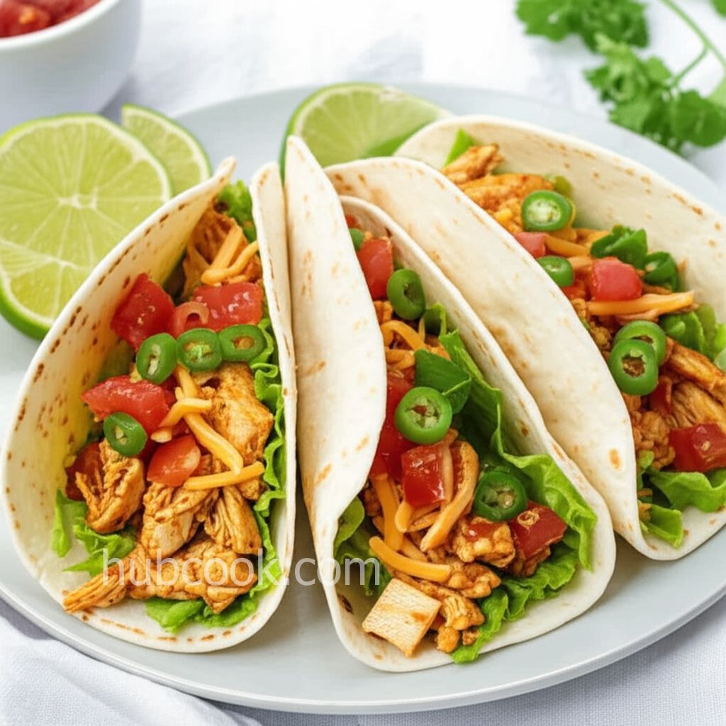 Lime Chicken Soft Tacos