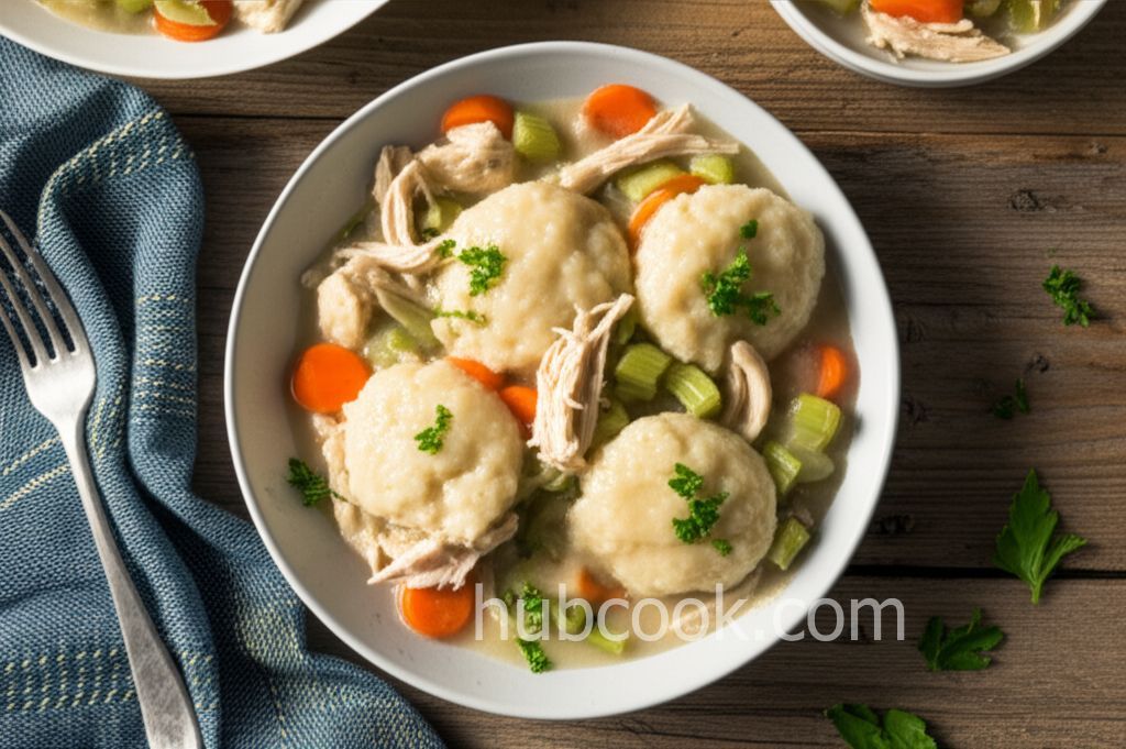 Old-Fashioned Chicken and Dumplings