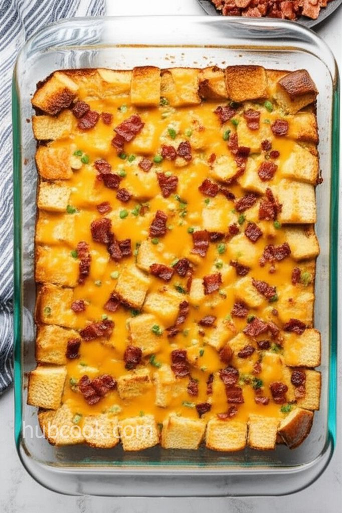 Overnight Bacon Brunch Casserole