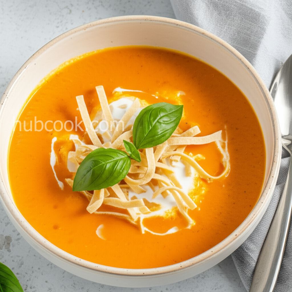 Roasted Carrot and Cauliflower Curried Soup