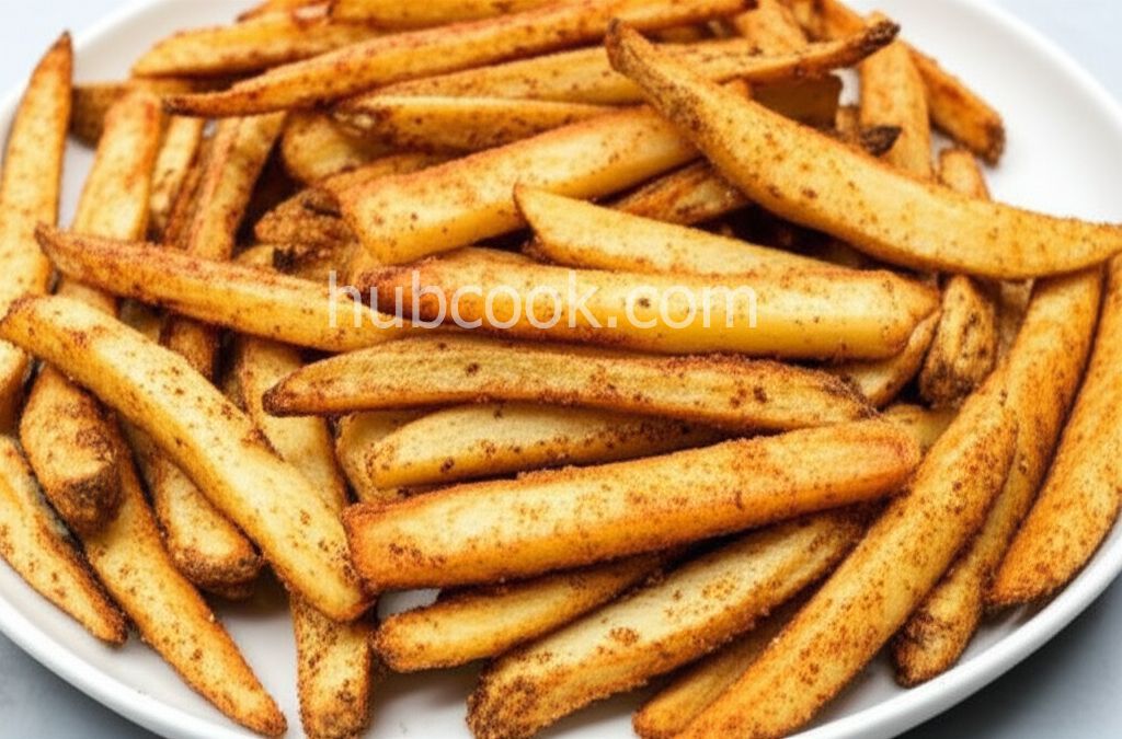Super Easy Oven-Baked Garlic-Parmesan Fries