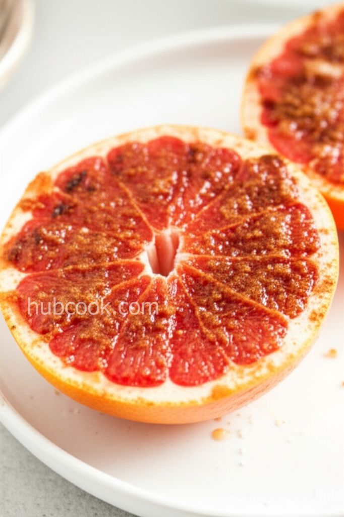 Air Fryer Broiled Grapefruit