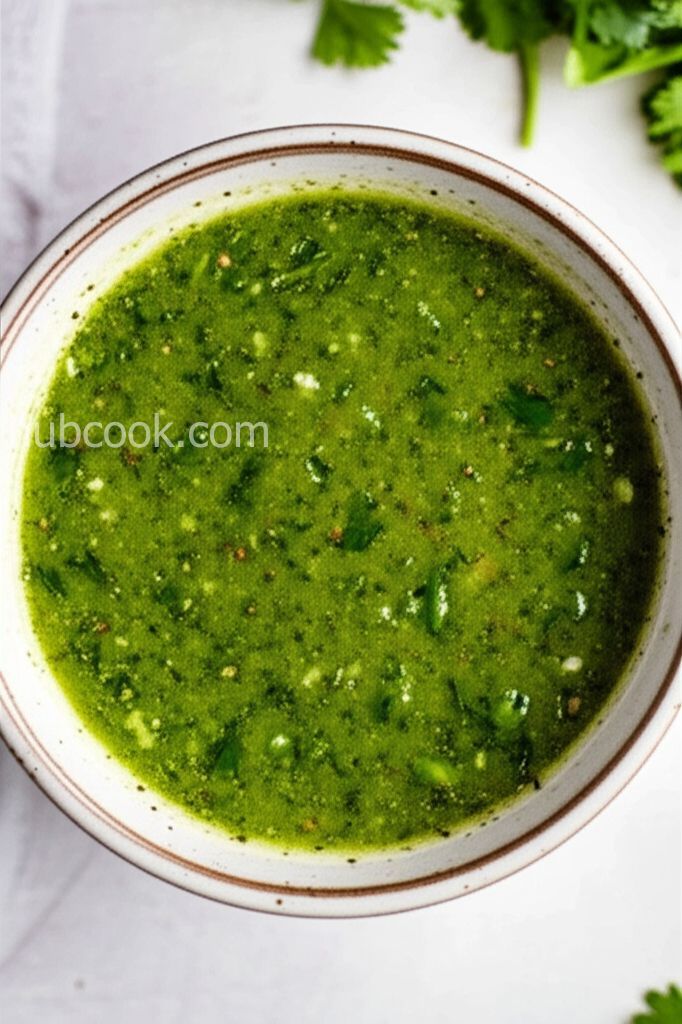 Asian Lime and Cilantro Sauce For Salmon