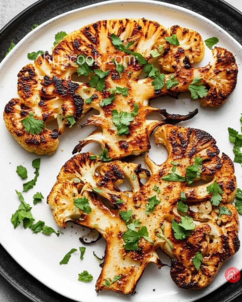 Grilled Cauliflower Steaks