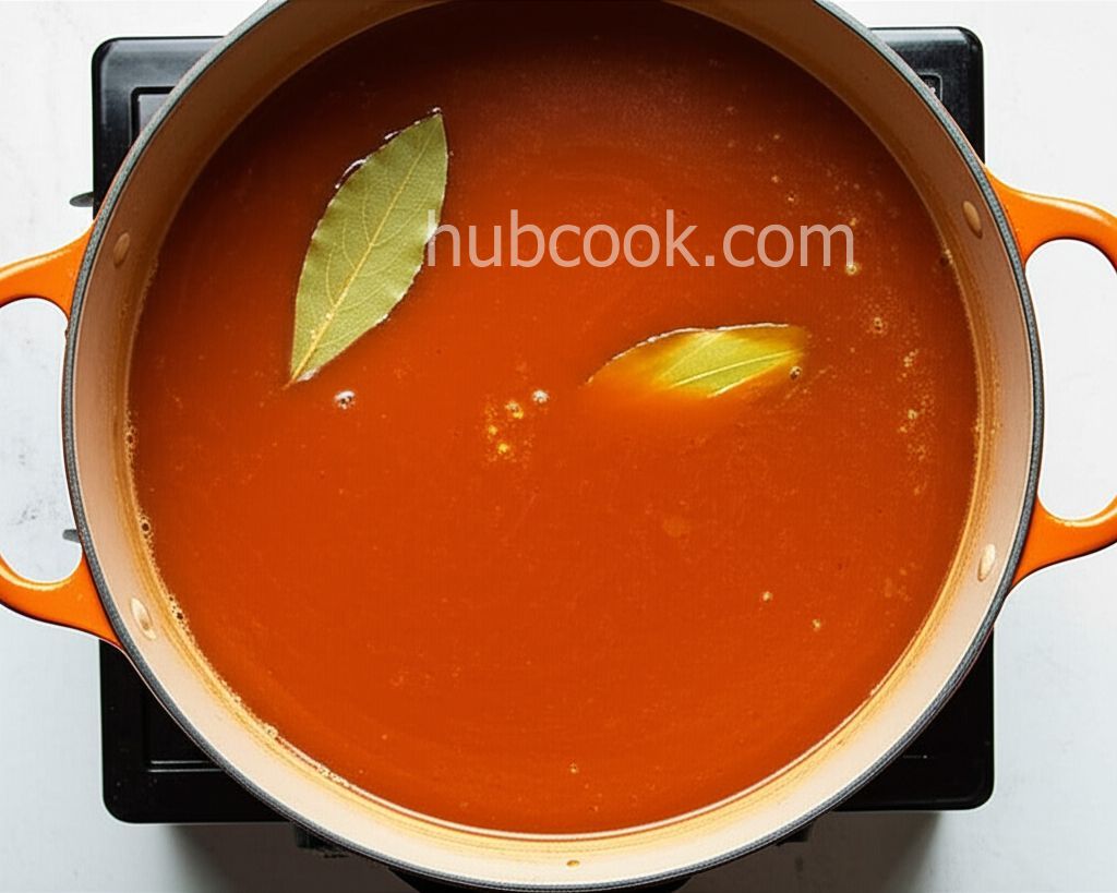 Hearty Tomato Rice Soup