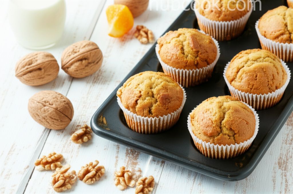 Orange-Walnut Muffins