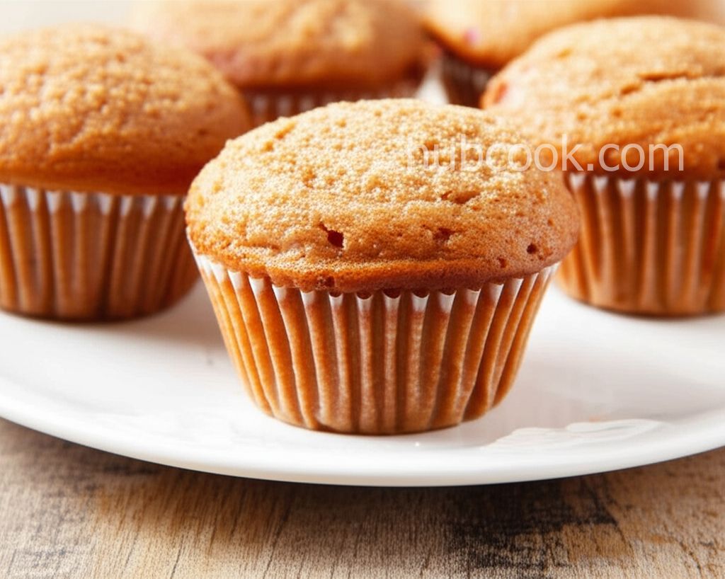 Rhubarb Cheesecake Muffins