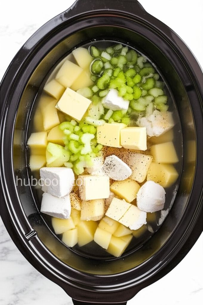 Slow Cooker Potato Soup with Heavy Cream