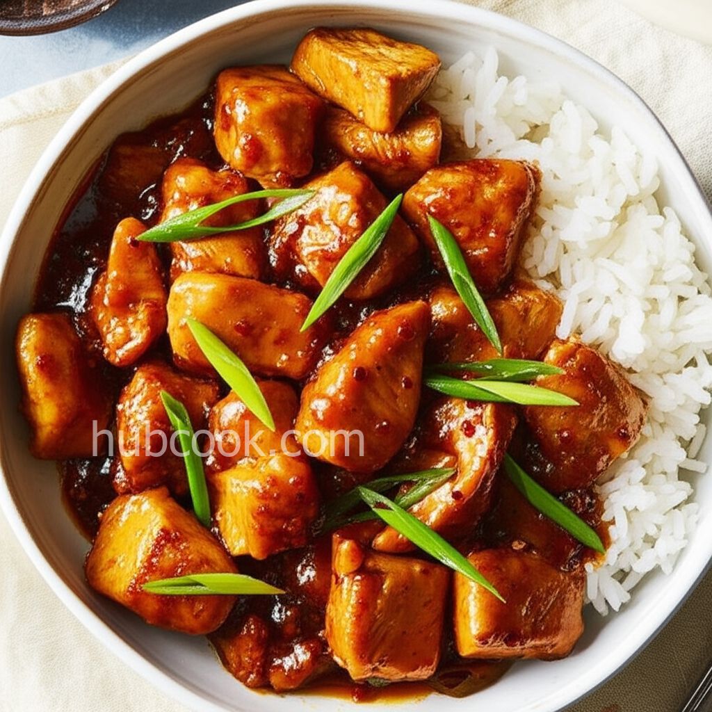 Ten Minute Szechuan Chicken