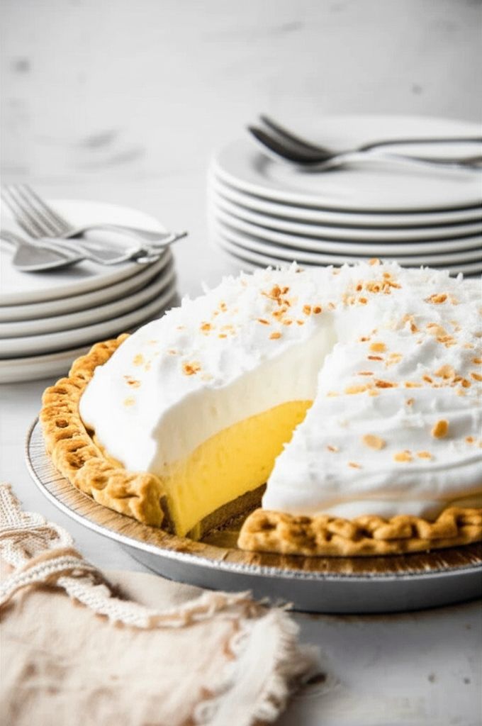 Truly Coconutty Cream Pie