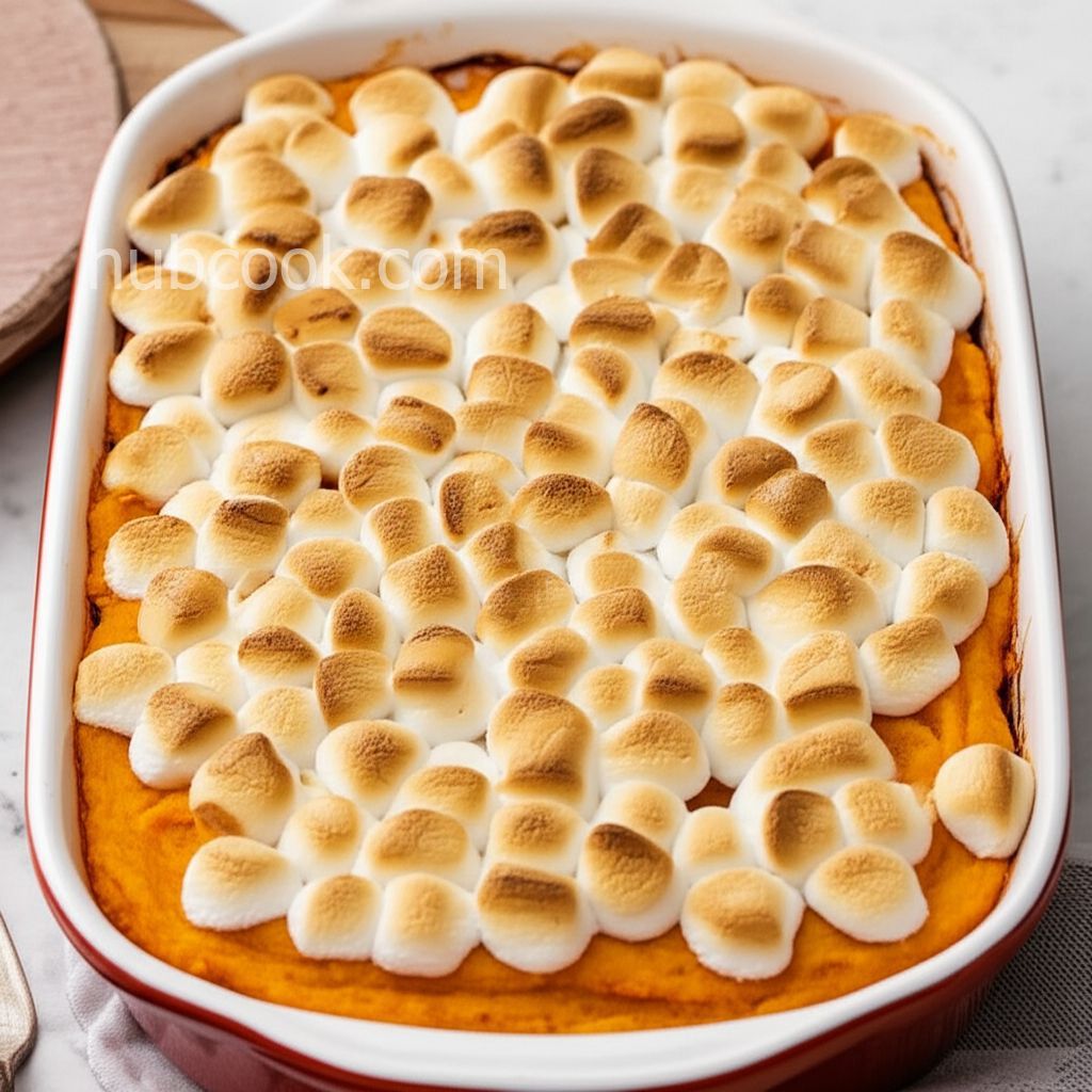 Whipped Sweet Potato Casserole