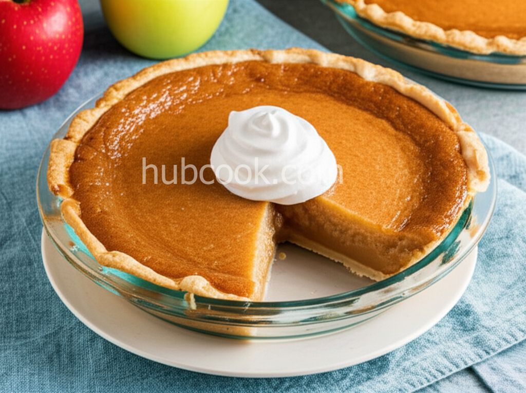 Applesauce Custard Pie