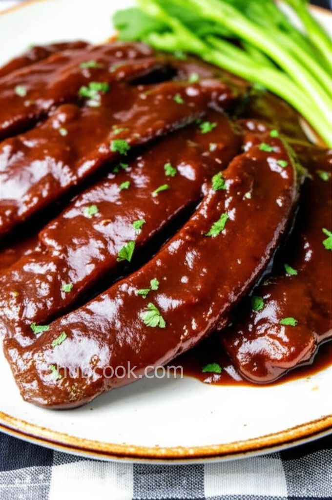 Barbecued Beef Liver